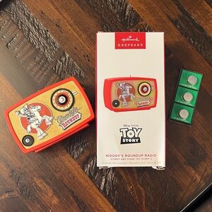 Disneys Toy Story Woody's Roundup Red radio